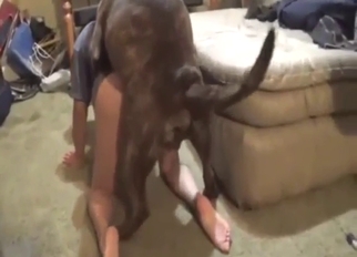 Cum is leaking outta that wet pussy, so hot